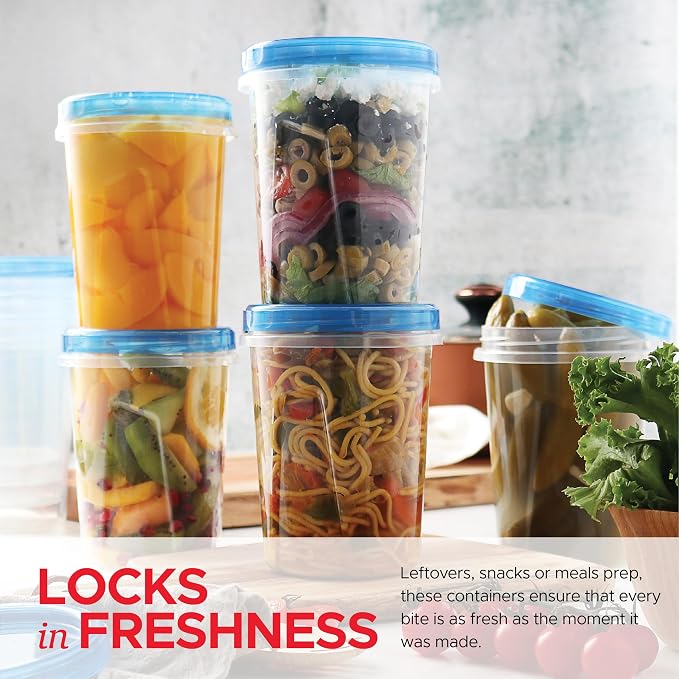 Tafura 12 Pack Leakproof Freezer Containers - Image 4