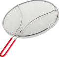 13" Grease Splatter Screen for Cooking | Stainless Steel Oil Splatter Guard and by KAFOOR