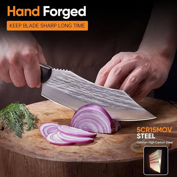 3PCS Meat Cleaver Knife Set - Image 5