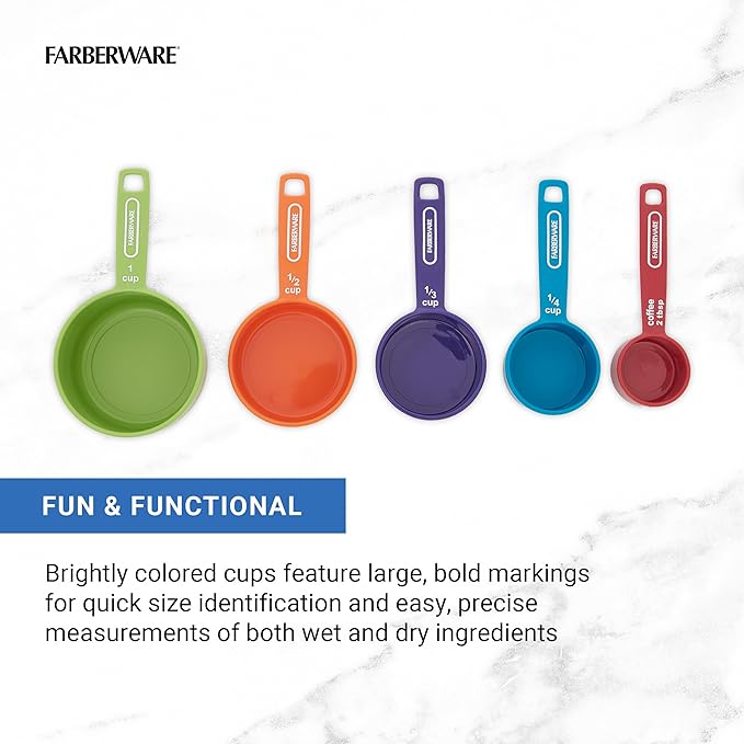 FARBERWARE 5-Piece Measuring Cup Set - Image 3