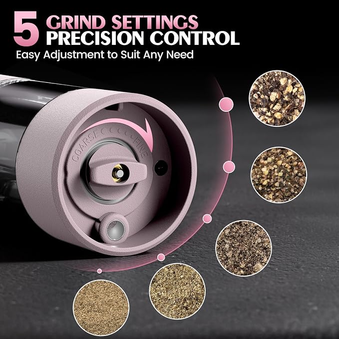 Salt and Pepper Grinder Set Birthday Gifts - Image 2