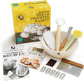 Superbaking 9' Round Banneton Bread Proofing Basket Gift Set– Sourdough Starter by Superbaking