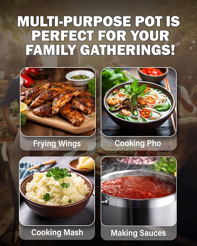 Cooks Standard Stockpots Stainless Steel, 16 Quart Professional Grade Stock Pot - Image 4