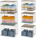 Closet Organizers And Storage Shelf, Widened Opening, Heightened Height by Cidaziya