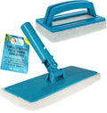 U.S. Pool Supply Hand-Held and Pool Pole Attachment Scrub Brushes by USPoolSupply