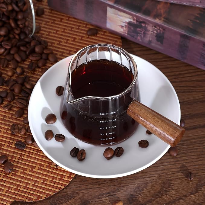 Espresso Measuring Cup 6 Oz, Espresso Glass Cups - Image 6