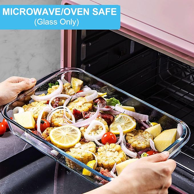 KOMUEE 8 Pieces Glass Baking Dish - Image 3