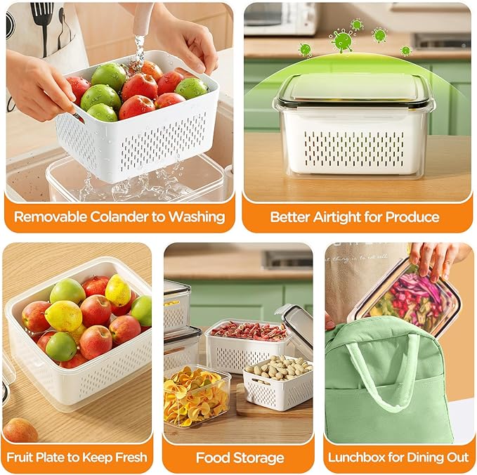 5-Pack Fruit Storage Containers - Image 6