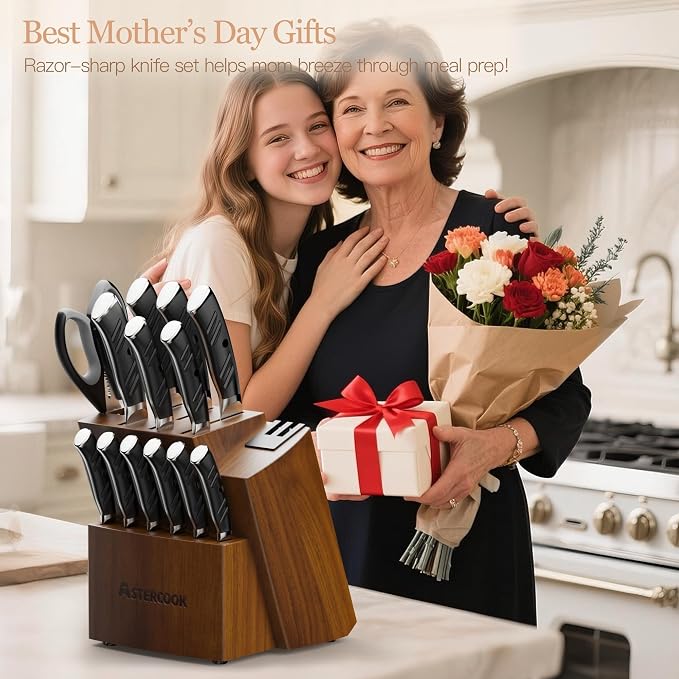 Astercook Knife Set, Kitchen Knives Set - Image 3