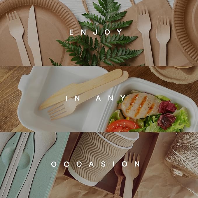 100% Compostable Cutlery Set - Image 7