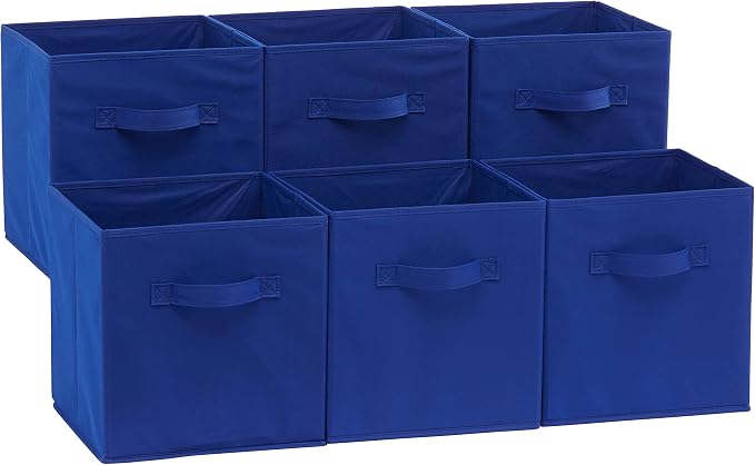 Amazon Basics Collapsible Fabric Storage Bins by AmazonBasics