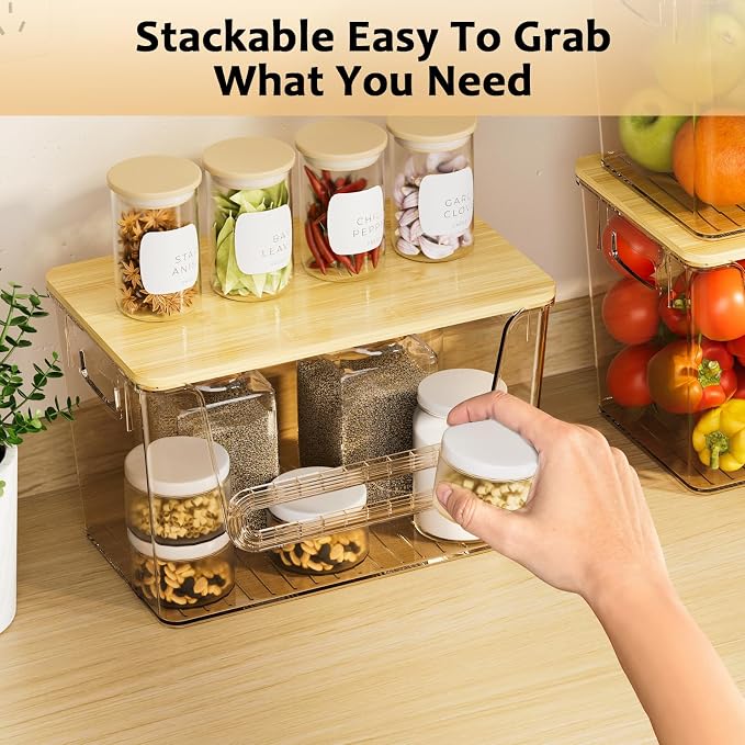 Delamu 2 Set Pantry Organizers and Storage, Trash Bag Dispenser - Image 8