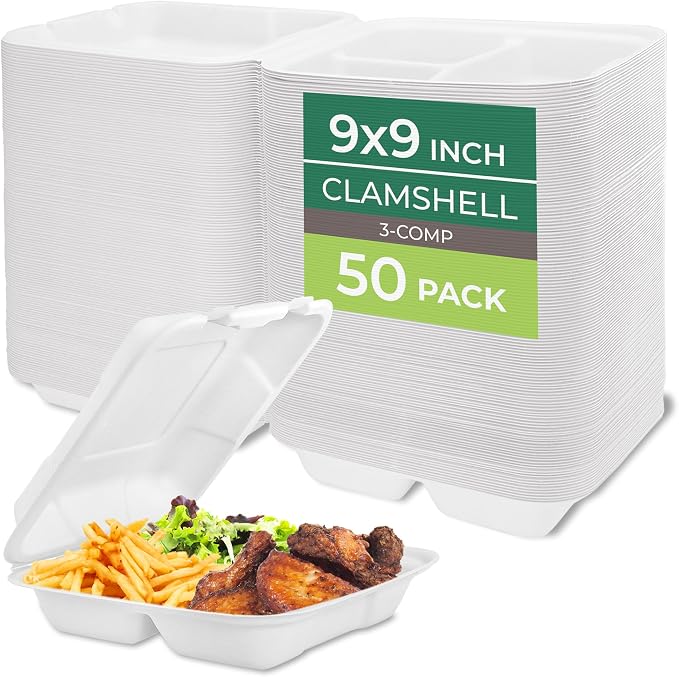 Freshware Clamshell Food Containers by Freshware