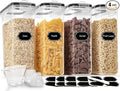 Cereal Containers Storage Set, Cereal Dispensers by HKJ+Chef