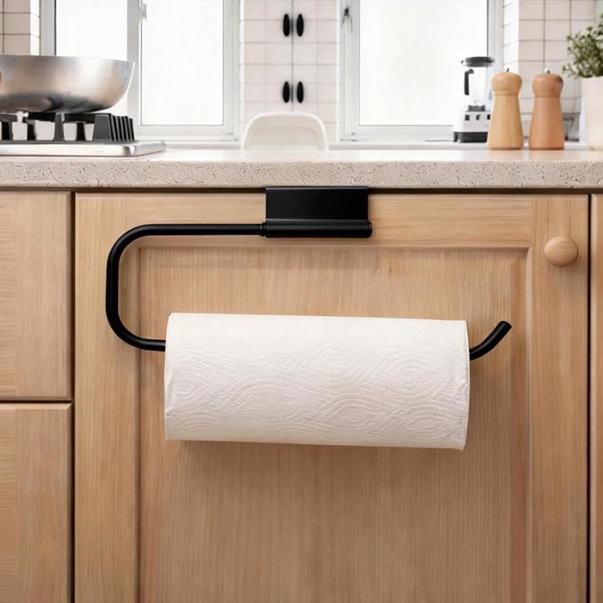 Over Cabinet Door Paper Towel Holder - Image 6
