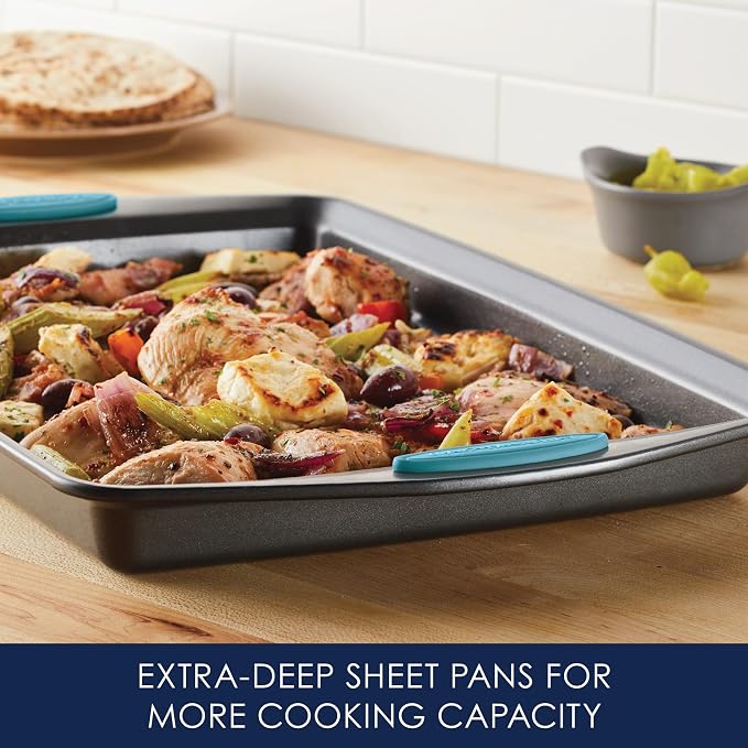 Rachael Ray Bakeware Nonstick Cookie Pan Set - Image 7