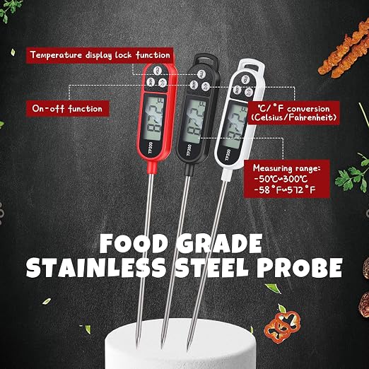 Copkim 12 Pcs Meat Food Thermometer Food - Image 3