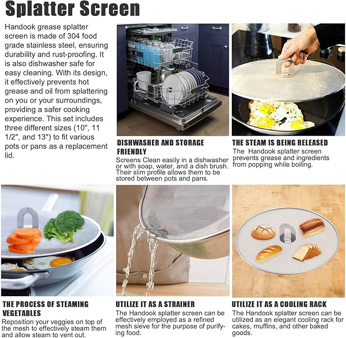 Splatter Screen for Cooking - Image 6