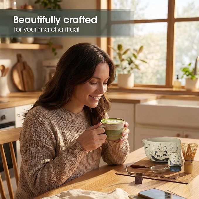 Matcha Whisk Set, 7-Piece Matcha Kit - Image 4