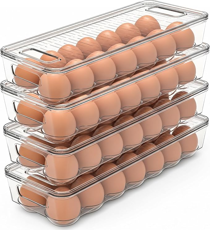 Utopia Home Egg Container With Lid and Handle by UTOPIAHOME