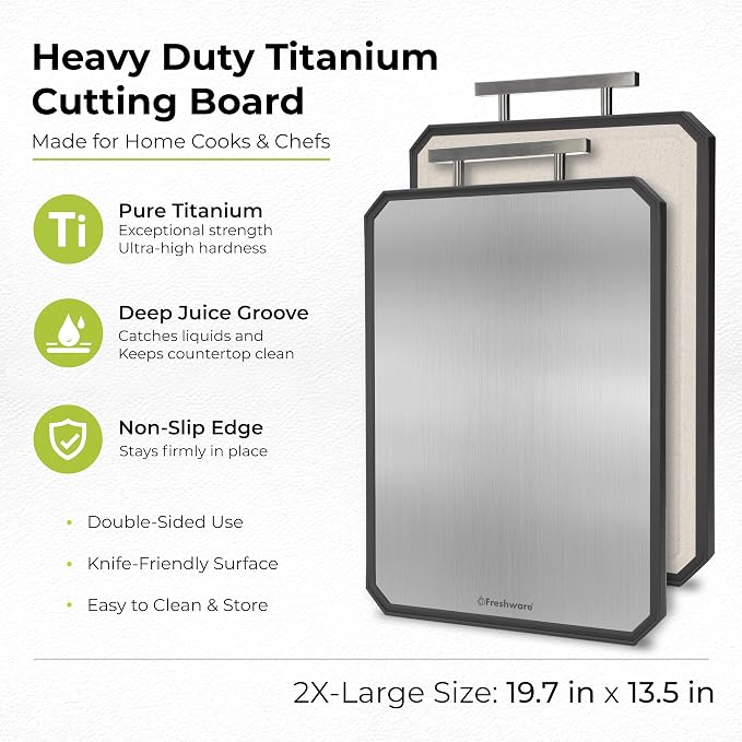 Freshware Titanium Cutting Board - Image 2