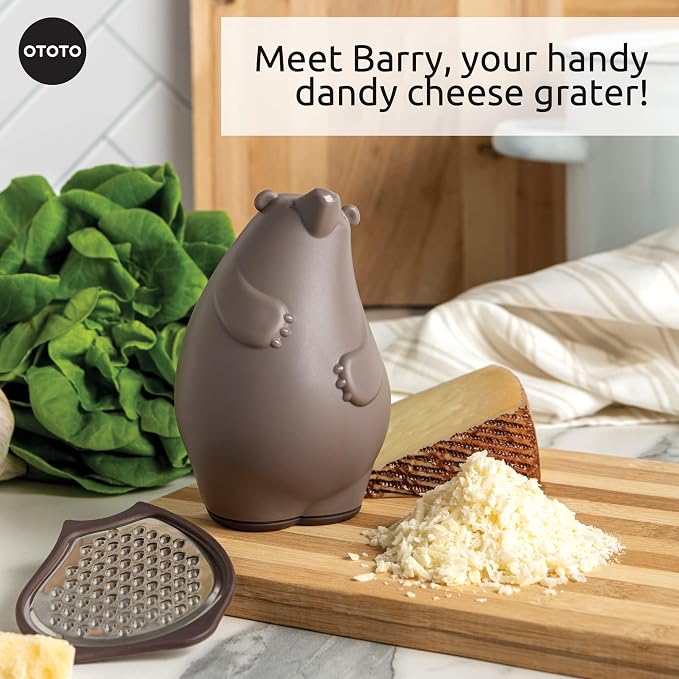 OTOTO Grater - Stainless Steel, BPA Free, Dishwasher Safe, Fun Kitchen Gadget - Image 5