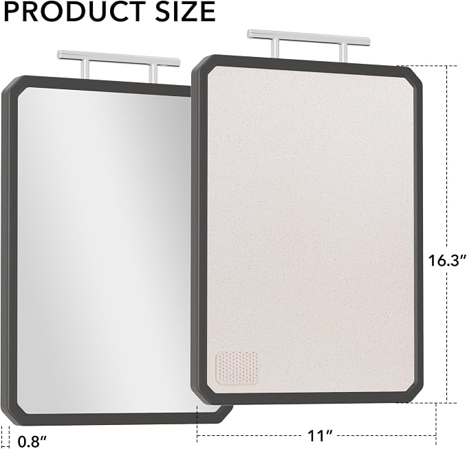 Titanium Cutting Boards for Kitchen, Large 16x11 Inch Pure Titanium and Wheat - Image 5