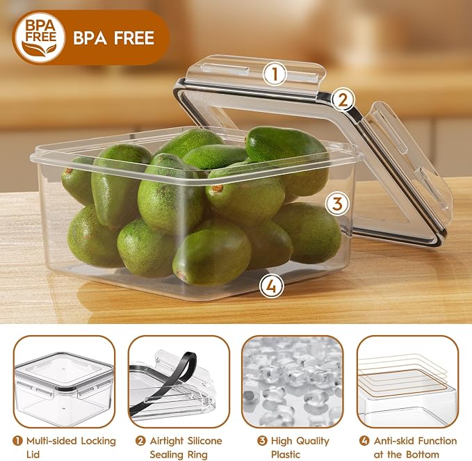 52 PCS Food Storage Containers - Image 6