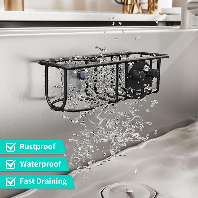 HapiRm Sink Caddy Sponge Holder - Image 3