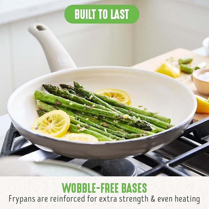GreenLife 16 Piece Nonstick Cookware Set, Soft Grip Non-Toxic PFAS-Free Ceramic - Image 6