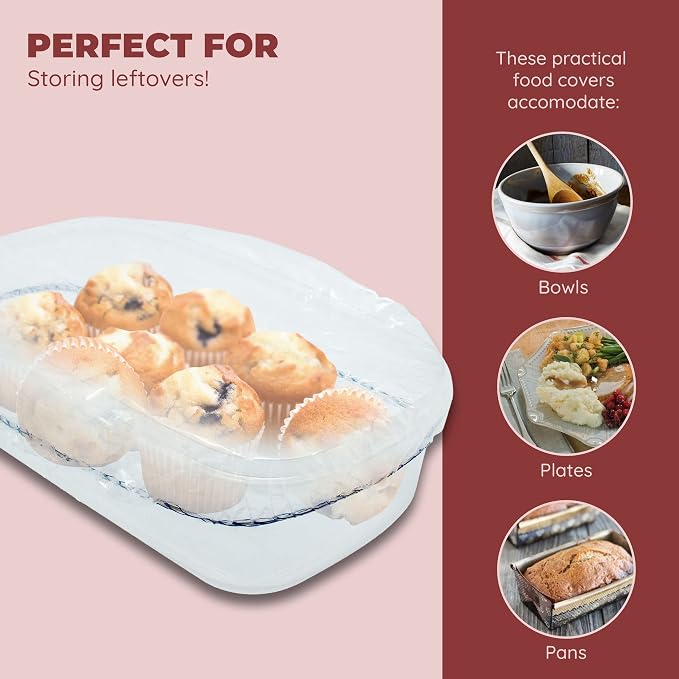 Culinary Elements Reusable Bowl Covers, Fits Small Bowls, 4 Sizes - Image 3