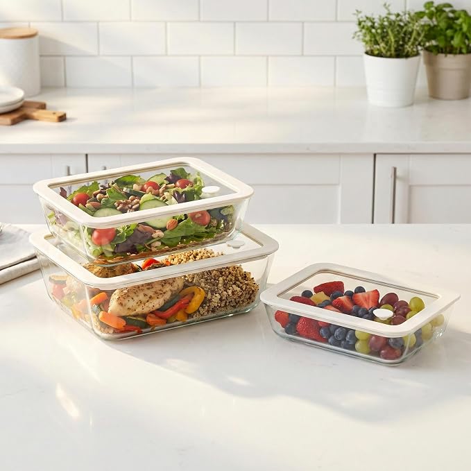 Urban Green Glass Food Container Set - Image 6