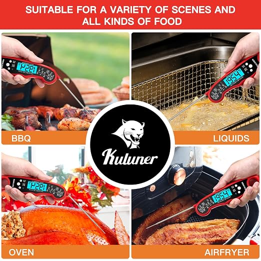 KULUNER TP-01 Waterproof Digital Instant Read Meat Thermometer - Image 3