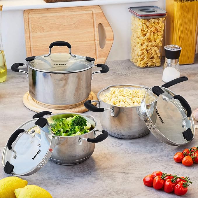 Rorence 3.7 Quart Saucepan - Image 6