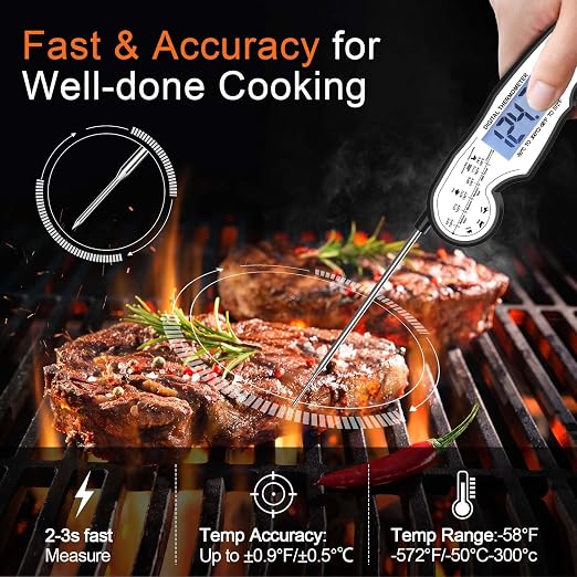 Digital Instant Read Meat Thermometer Digital - Image 2