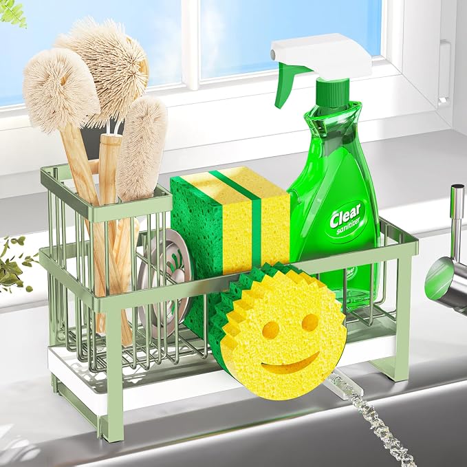 Sponge Holder for Kitchen Sink, Sink Caddy by Unknown