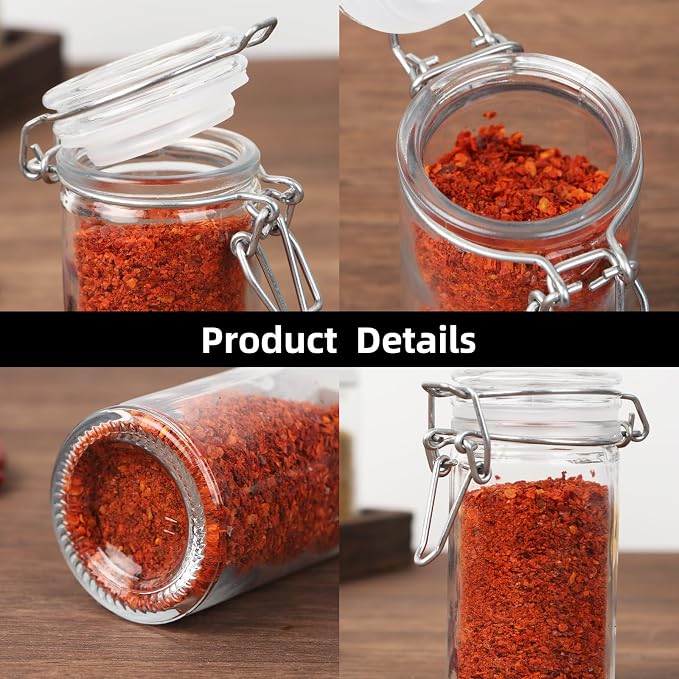 2.3 oz Small Glass Stash Jars - Image 4