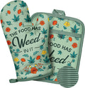 Slohif Funny Oven Mitts and Pot Holder by Slohif