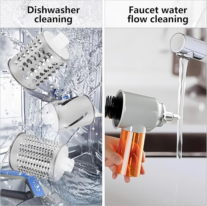 Slicer Shredder Attachment for Kitchenaid Stand Mixer, Cheese Grater Attachment - Image 7