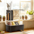 MOUKABAL Sponge Holder for Kitchen Sink, 2-Tier Sink Caddy Organizer by MOUKABALGREATHELPER
