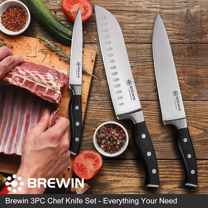Brewin Professional Kitchen Knives, Japanese Cooking Knife - Image 2