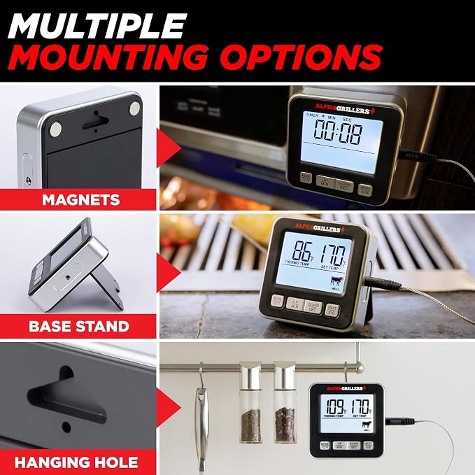 Alpha Grillers Meat Thermometer Digital - Image 6
