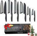 Marco Almond Kitchen Knife Set, KYA39 12-Piece Chef Knife Sets, 6 Knives by MarcoAlmond