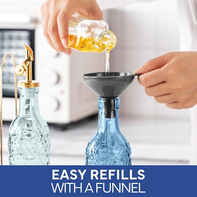 COOK WITH COLOR Glass Olive Oil Bottle Dispenser - Image 7