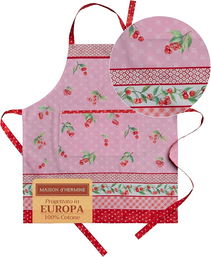 Maison d' Hermine 100% Cotton Apron by MaisondHermine