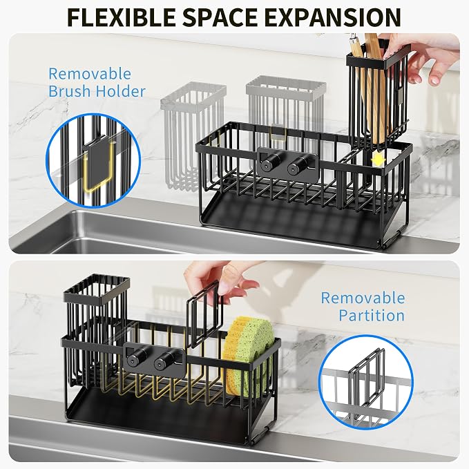 Cisily Kitchen Sink Caddy Organzier - Image 4