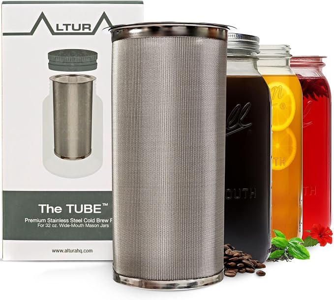 Altura The TUBE Cold Brew Coffee Maker and Tea Infuser by ALTURA