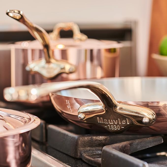 Mauviel M'Heritage 200 B 2mm Polished Copper & Stainless Steel 14-Piece - Image 2