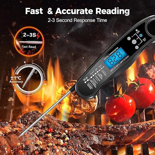 New 2-in-1 Instant Read Meat Thermometer - Image 2