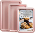 HONGBAKE Baking Sheet Pan Set, Cookie Sheet by HONGBAKE